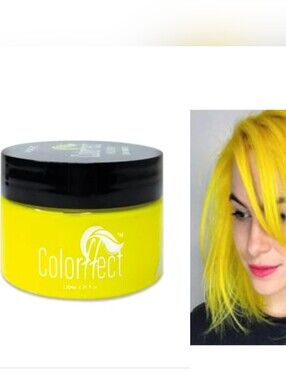 Neon Yellow hair Wax